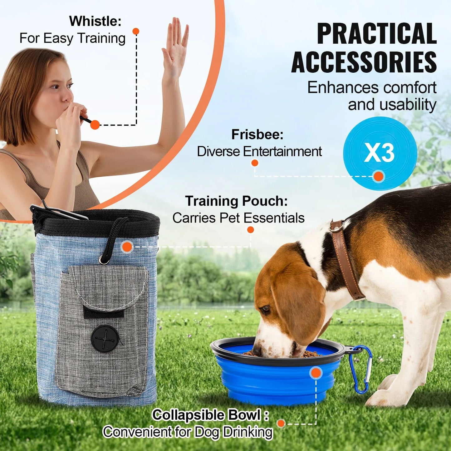 Frisbee and a Training pouch