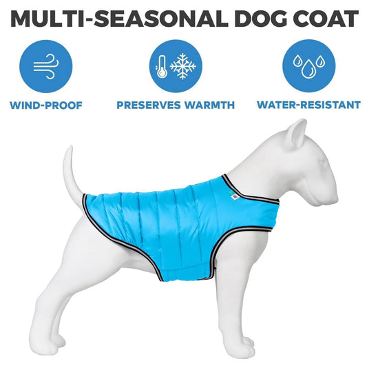 This great coat is wind proof, water resistant and preserves warmth.