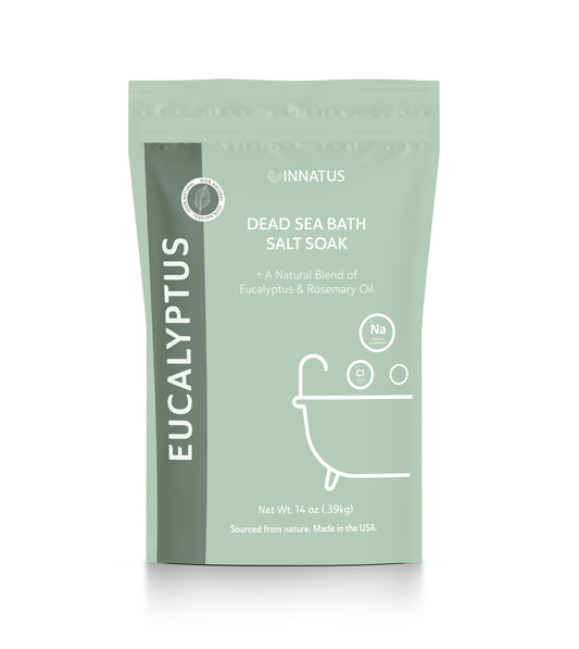This great bath salt soak is made from a natural blend of Eucaluptus & Rosemary