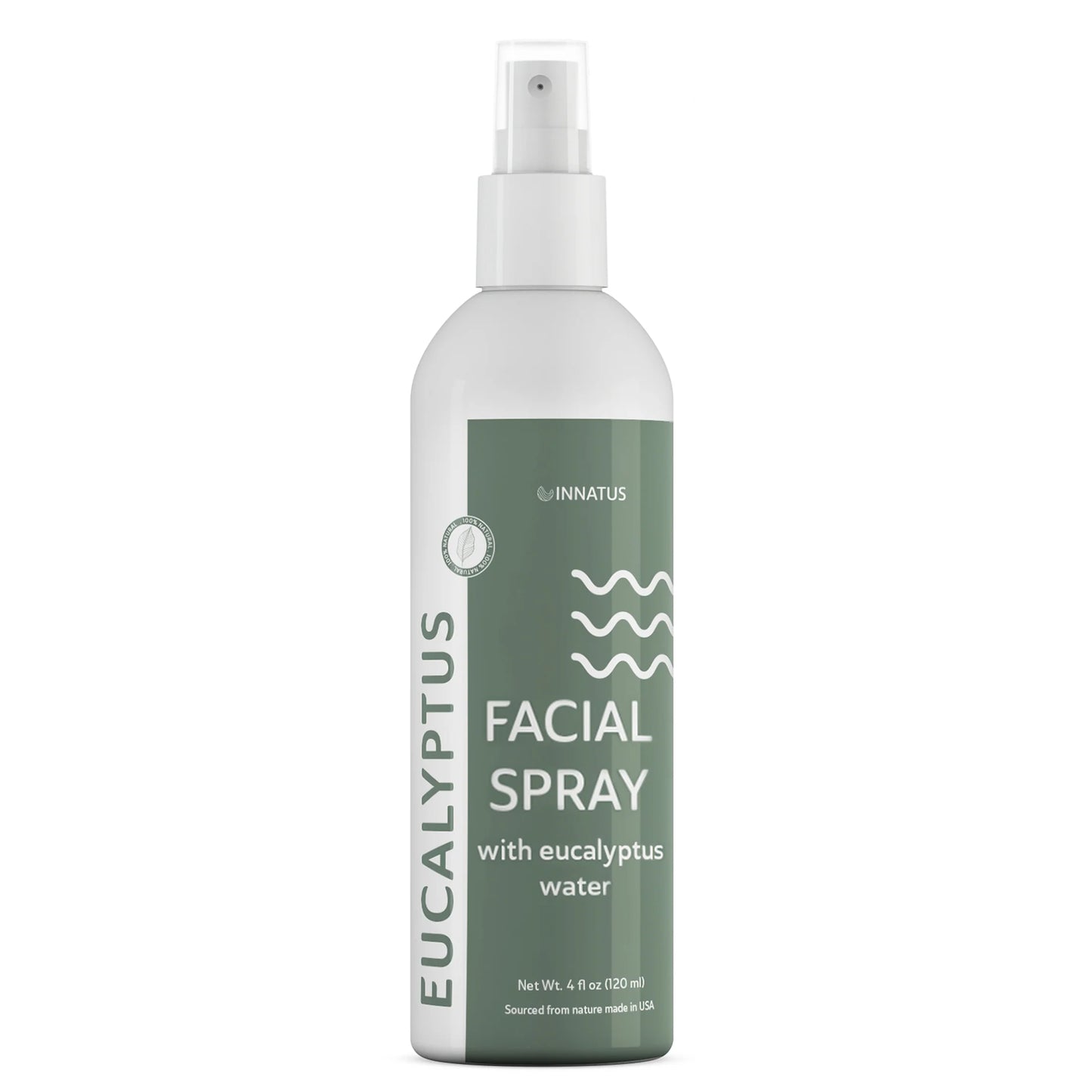 Facial spray with eucalyptus water