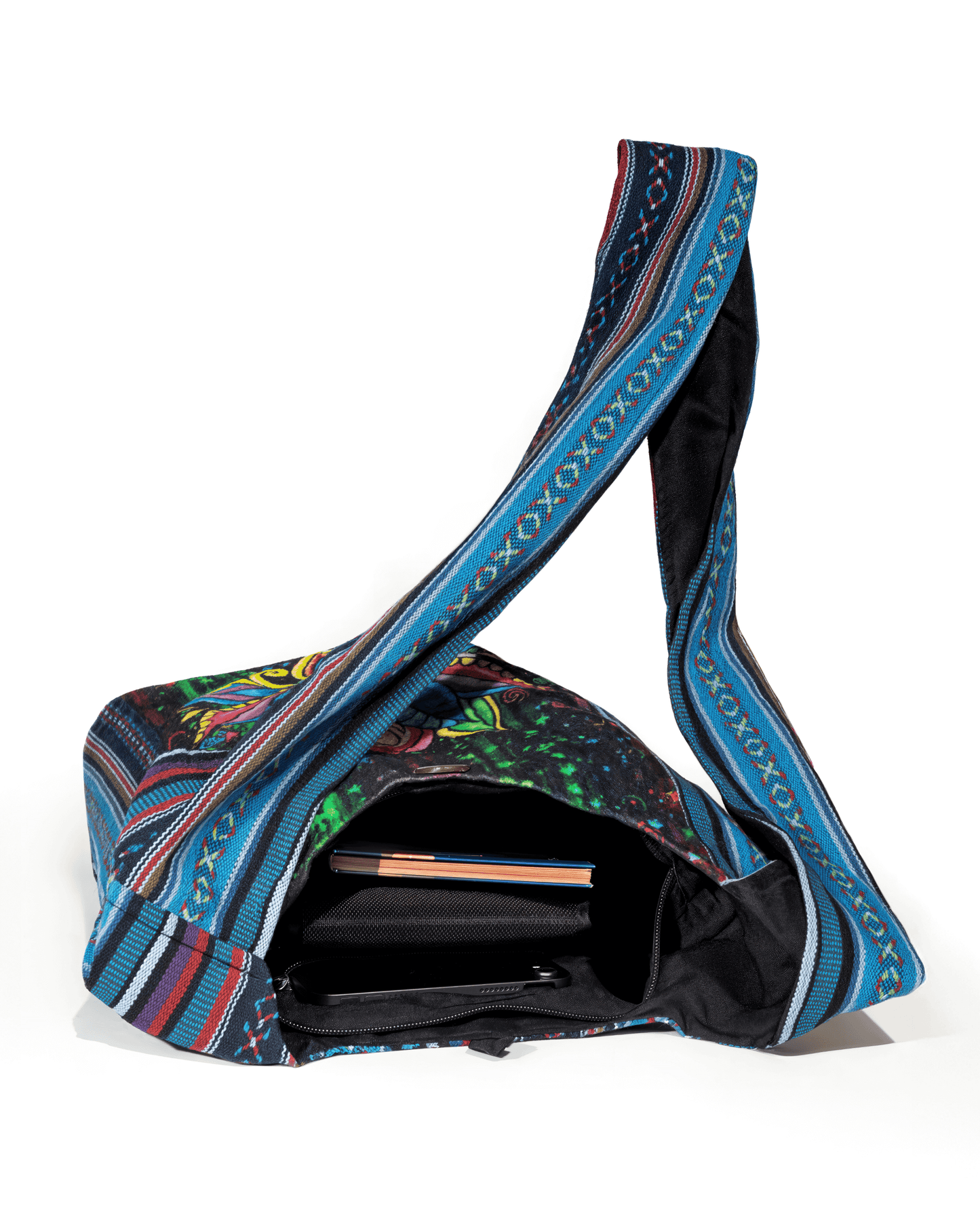 This bag have lots o room for phone, notebook, lunch etc.