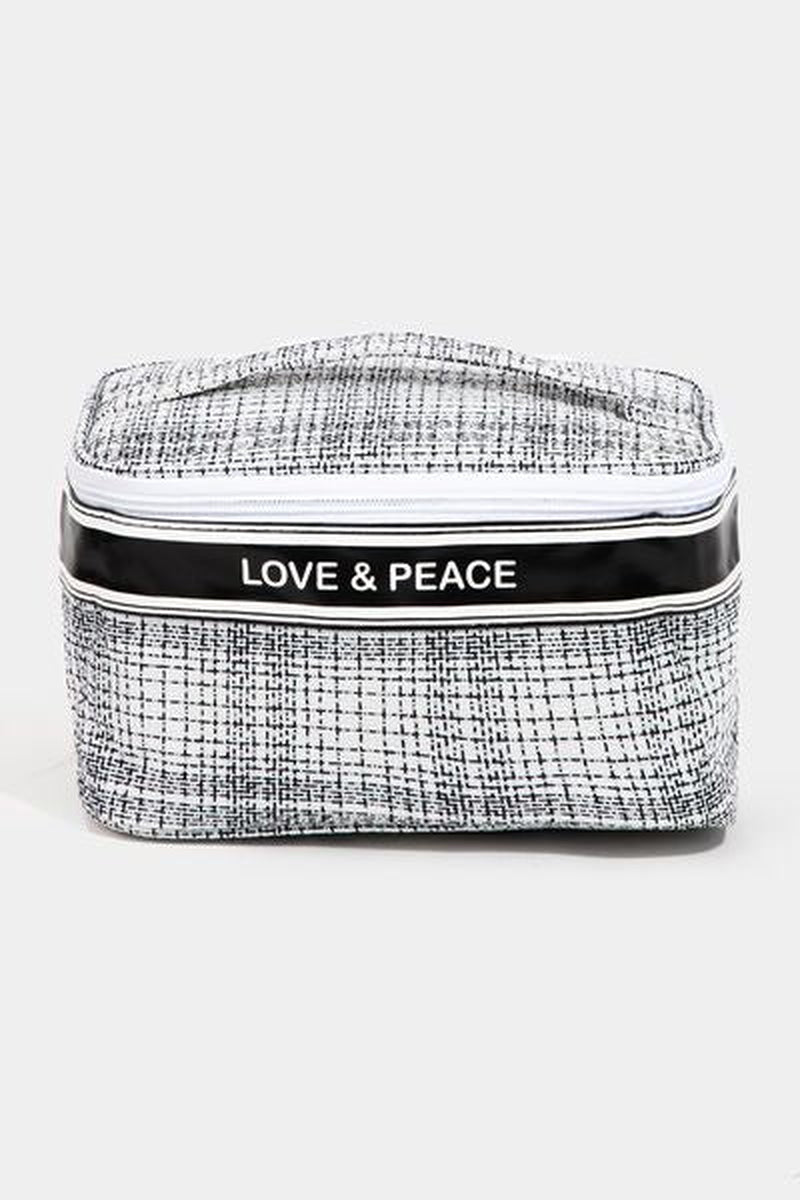 Love & Peace make up bag