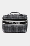 Black Love & Peace Make Up Bag