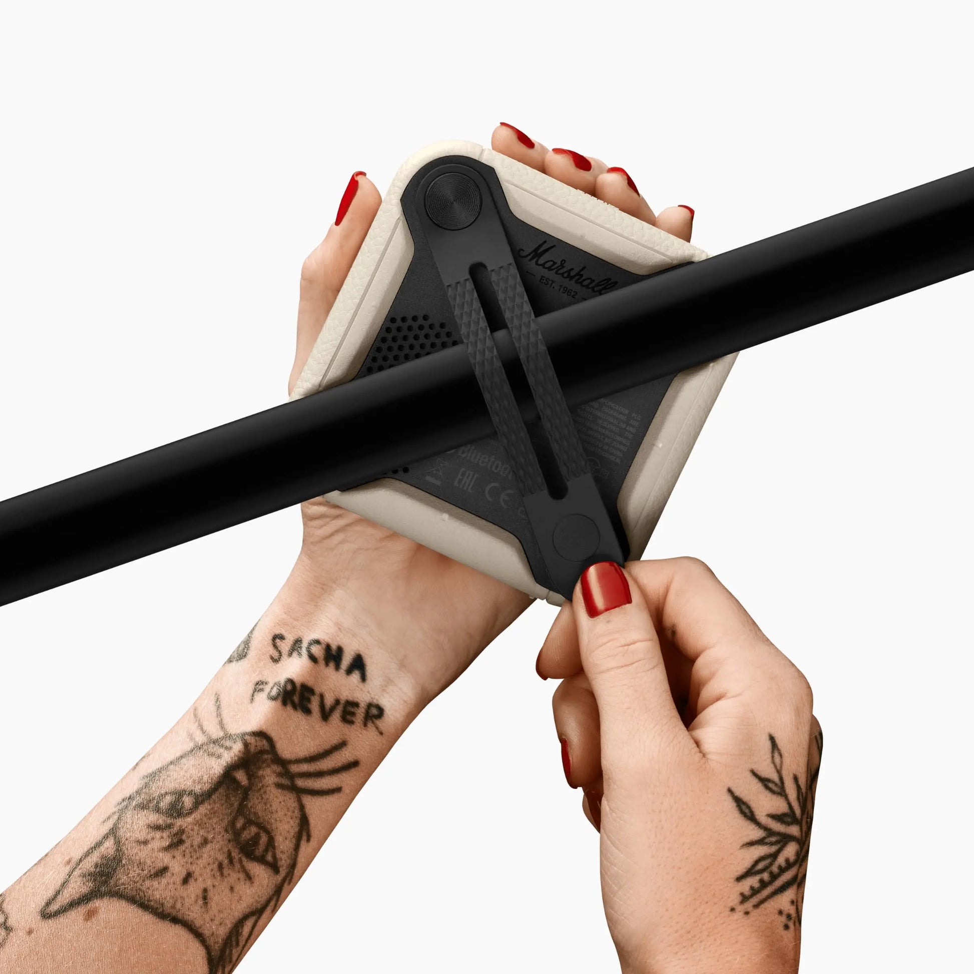 Easy to strap wherever you want.