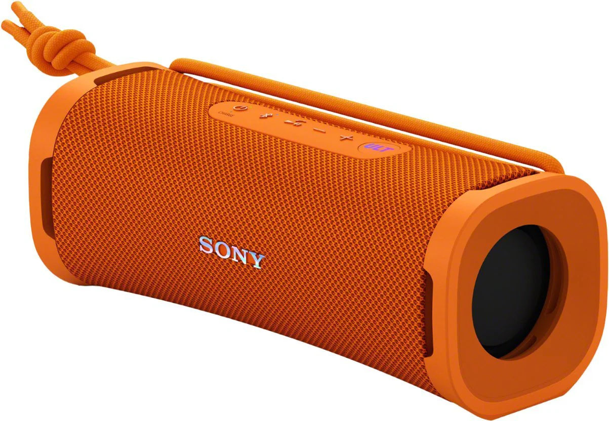 This refurbished Sony Wireless speaker is great to buy if you care for the enovirement and the orange color is outstanding.