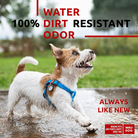 Water, dirt and odor resistant. 