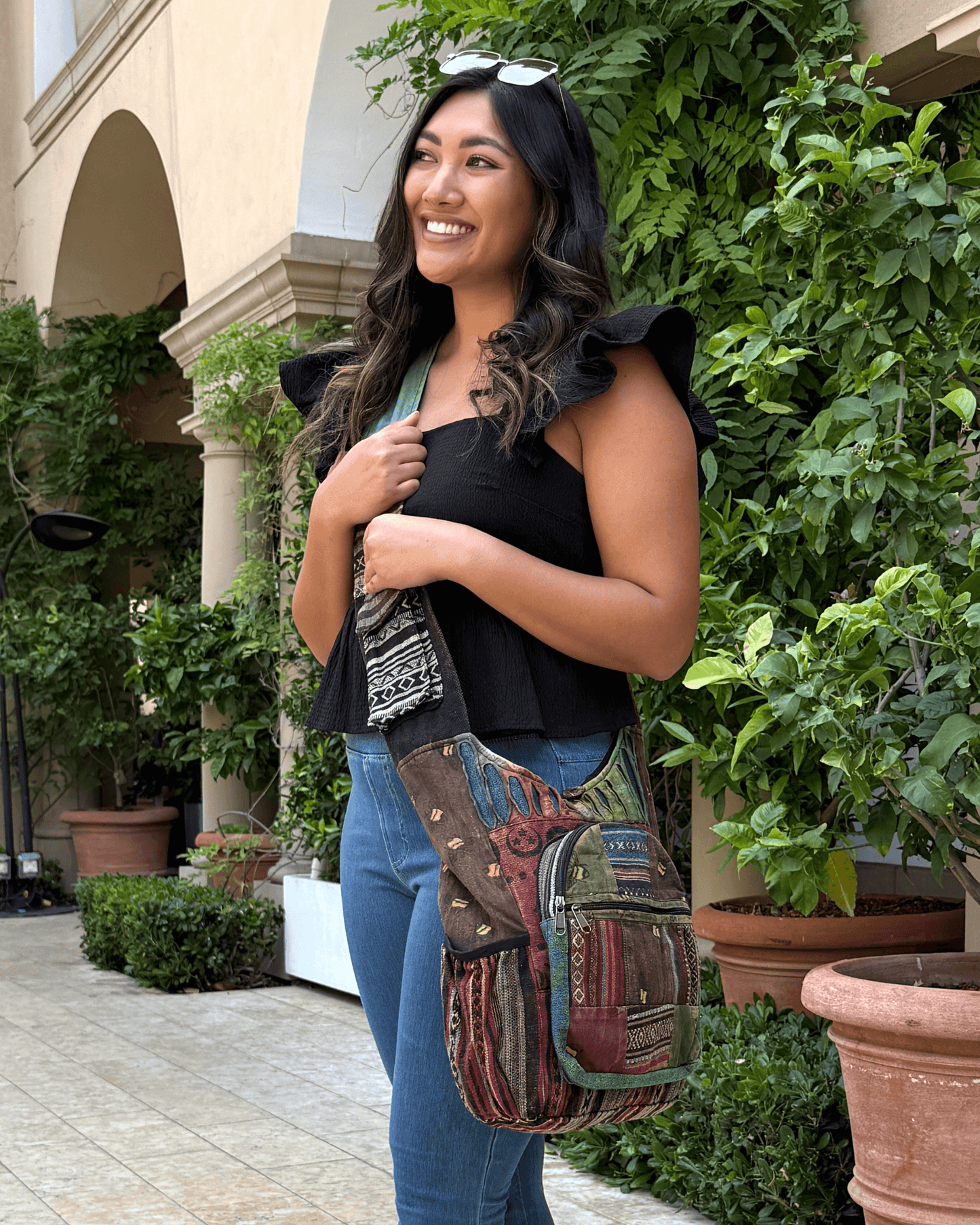 Kathmandu Collection Hobo Bag
