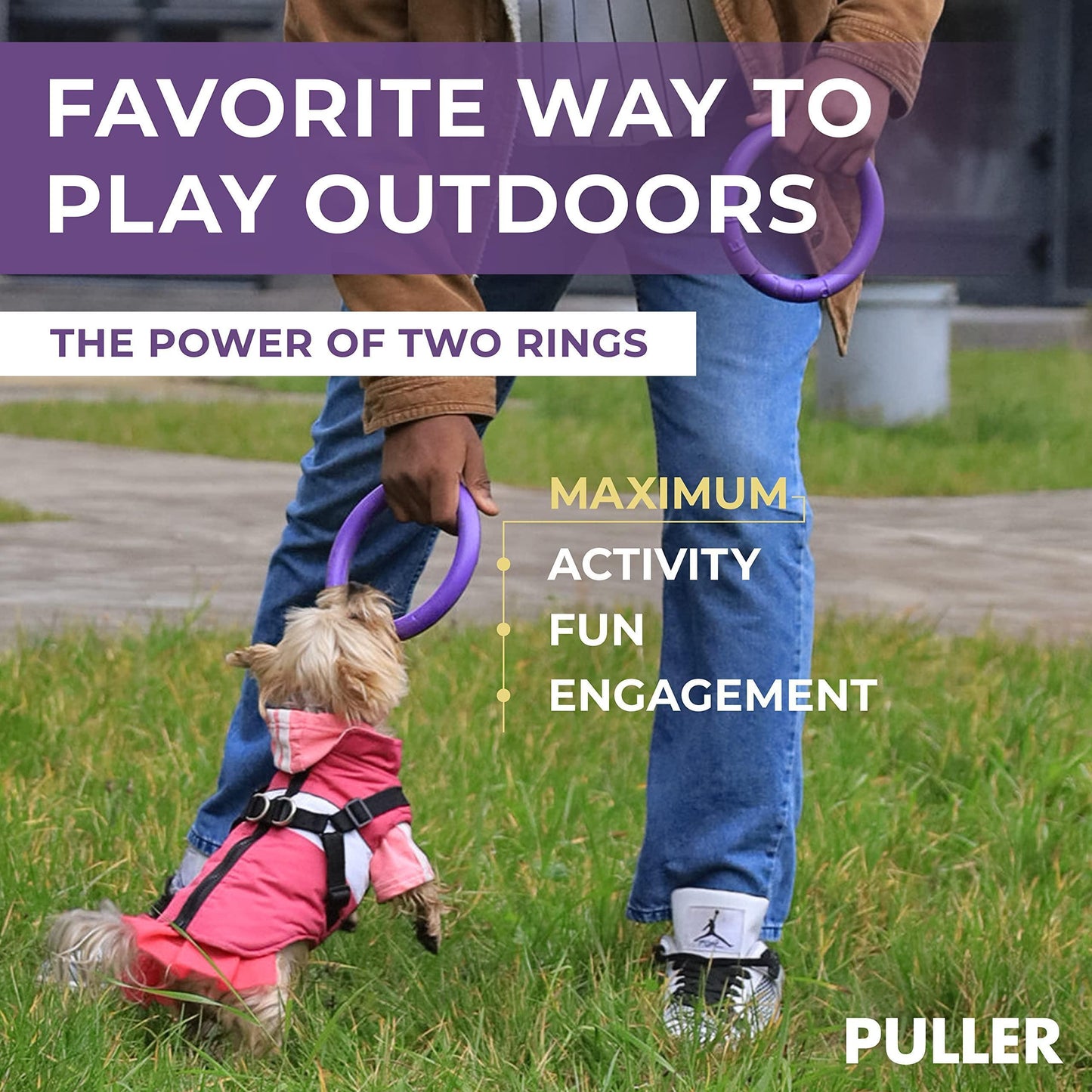 This toy is a fun activity for your dog.